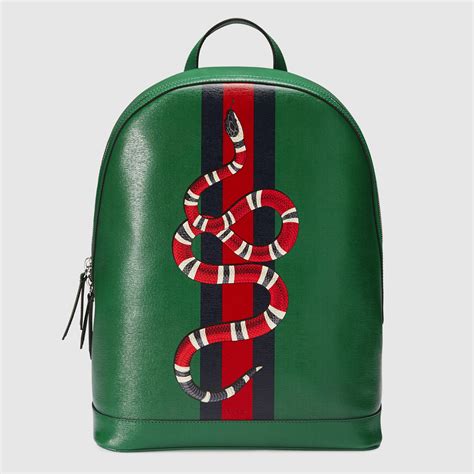 gucci floral snake backpack|Gucci male backpacks.